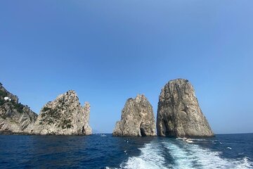 Guided Tour of Capri, hydrofoil and bus included for small groups