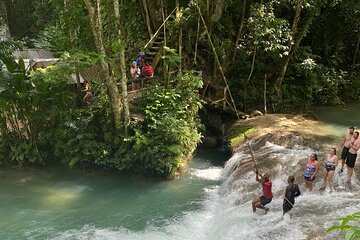 Blue Hole Adventure and Ocho Rios Highlight Falmouth Jamaica