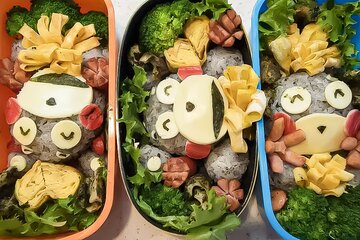 Character Themed Bento Cooking Class in Shinagawa