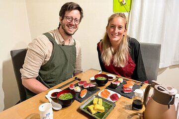 Home Kitchen Sushi Making