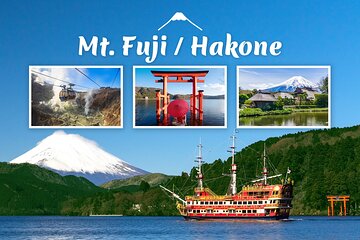 Tokyo to Hakone: Mt.Fuji, Owakudani, Oshino Hakkai, and More