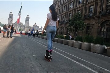 Inline skate rentals in Mexico city