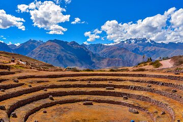 From Cusco: Moray, Maras Salt Mines & Chinchero Weavers Half-Day 