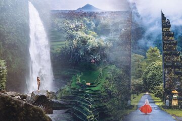 ️Ubud Private Tour: Tibumana Waterfall