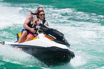 Parasailing Jet Ski and Shopping at Montego Bay with Transport