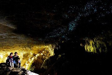 Waitomo Glow Worm Caves Small Group Tour from Auckland