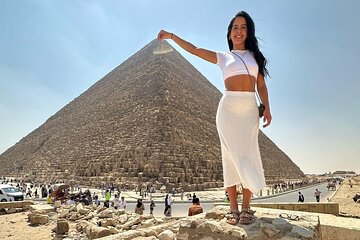 Cairo Day Tour: Giza Pyramids, Sakkara, Memphis, Camel, Lunch