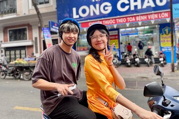 Saigon tour Ghost beliefs tour, Chinatown sightseeing by scooter