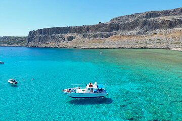 Lindos, Pefkos:Summer Breeze 3 Hour All Inclusive Swimming Cruise