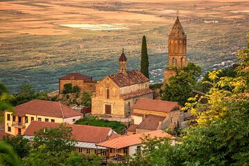 Kakheti (Sighnagi, Bodbe castle, KTW winery, wine tasting)