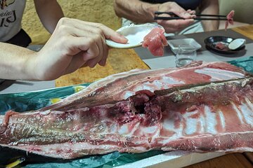 Tsukiji Fish Market Tour & Buy fish to eat at Hidden Home Kitchen