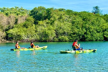 Kayak Activity on Blue Water River at Langosta