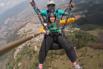 Paragliding Medellin San Felix includes shuttle service