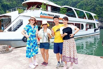 Alova Cruise Halong Premium Day Tour from Hanoi Expressway