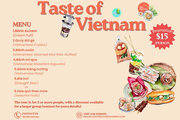 Private Food Taste Tour at Vietnam in Ba Dinh