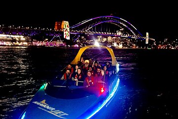 45-Minute Vivid Sydney Scenic Jet Boat Cruise Tour