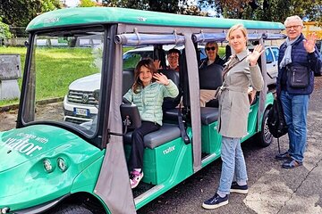 Rome, Crafted for You: Private Golf Cart Tour