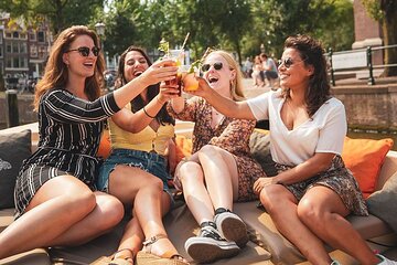 Amsterdam Luxury Open Boat Canal Cruise with Unlimited Drinks