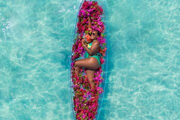 Flowers Clear Kayak Photoshoot In Montego Bay