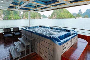 Arcady Premium Cruise Halong Bay Day Tour with Jacuzzi & Transfer