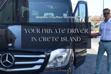 Your Private Driver & Chauffeur Service in Crete from Rethymno