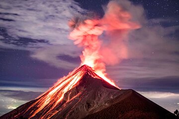 Hiking adventure, night in Acatenango 