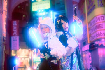 Cyberpunk Cosplay Experience and Photo Shoot in Akihabara