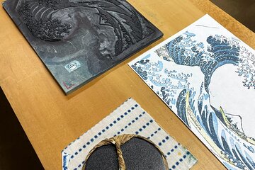 Create Ukiyo-e Art with Master Artisans at Oldest Studio in Tokyo