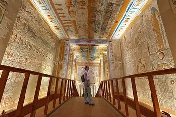 Private Luxor tour to Valleys of Kings and Queens with Felucca 