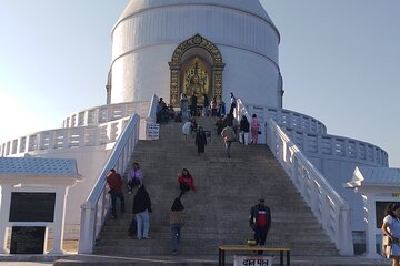 Private Tour on Davis Fall Gupteswore Cave World Peace Stupa