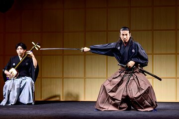 Samurai Geisha Dance and Game Show Ticket You Can Join in Kyoto