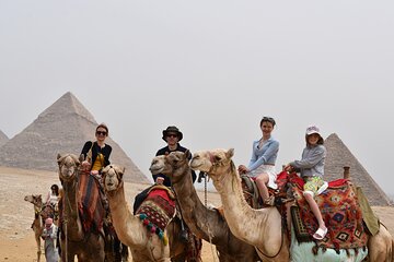 Giza Pyramids Private Tour with Camel Ride