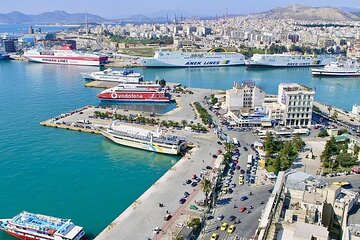 Athens International Airport Private transport to Piraeus Port