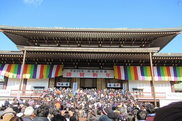 Narita Shinshoji Temple and Sakura Samurai Residences by car