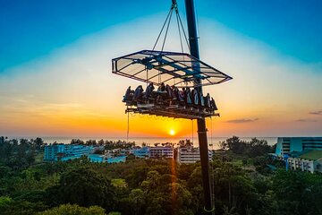 Dinner in the Sky Jamaica Round Trip Taxi