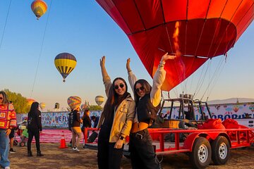Hot Air Balloon Flights over Teotihuacán from CDMX or We Fly