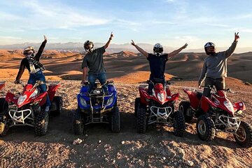 Quad bike & camel ride & lunch in Agafay desert 