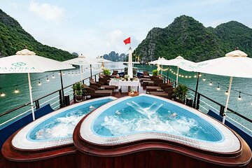 Pamela Halong 5 Star Day Cruise with Jacuzzi and Buffet Lunch