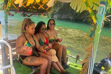  Bamboo River Rafting and Limestone foot Massage from Montego Bay