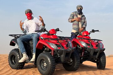Dubai Desert Safari with Adventure Quad Bike and Buggy Ride