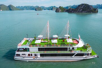 Best Halong Bay Tour One Day On Luxury Cruise 6 Hours Cruising