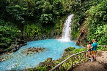 Sloth Discovery and Rio Celeste Waterfall from Playa del Coco