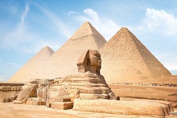 Pyramids, Great Sphinx and Cairo By Bus From Sharm El Sheikh