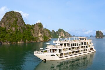 2 Days 1 Night Luxury Hermes Cruise to Halong Bay from Hanoi