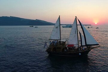 Sunset Cruise in Caldera of Santorini