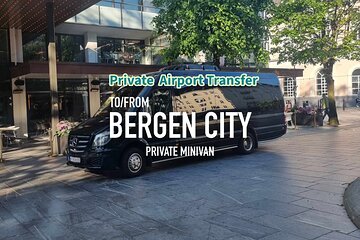 Private Minibus Airport Transfer to or from Bergen City 