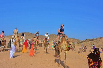 Hurghada Super Safari Quad Jeep Camel and Show with Dinner