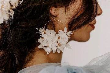Paris 1e: Floral Earrings Workshop