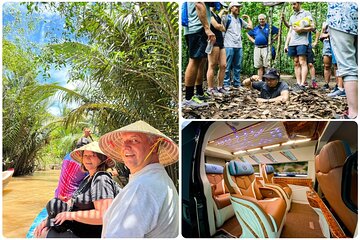 VIP Tour: Cu Chi Tunnels & Mekong Delta River – Optional Transfer