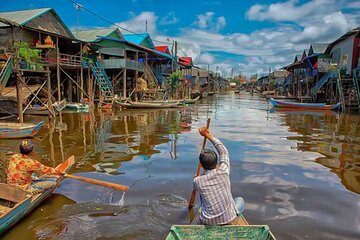 Half Day Floating Village at Tonle Sap Lake joined tour